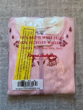 NWT Hanna Andersson Warner Bros. Elf Baby Zip Sleeper (18-24 months)